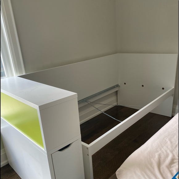 Other Ikea Flaxa Beds With Headboard And Trundle Poshmark